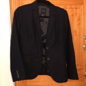 J.Crew Two Button Navy Blazer